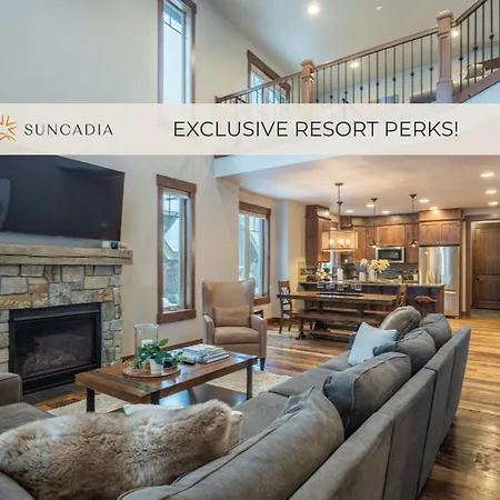 Suncadia 3 Bdrm Home With Private Hot Tub